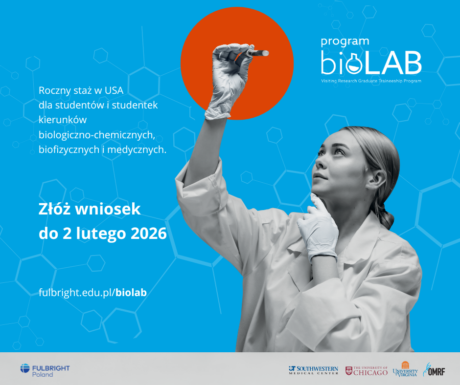 Nabór do programu stażowego BioLAB 2026-27