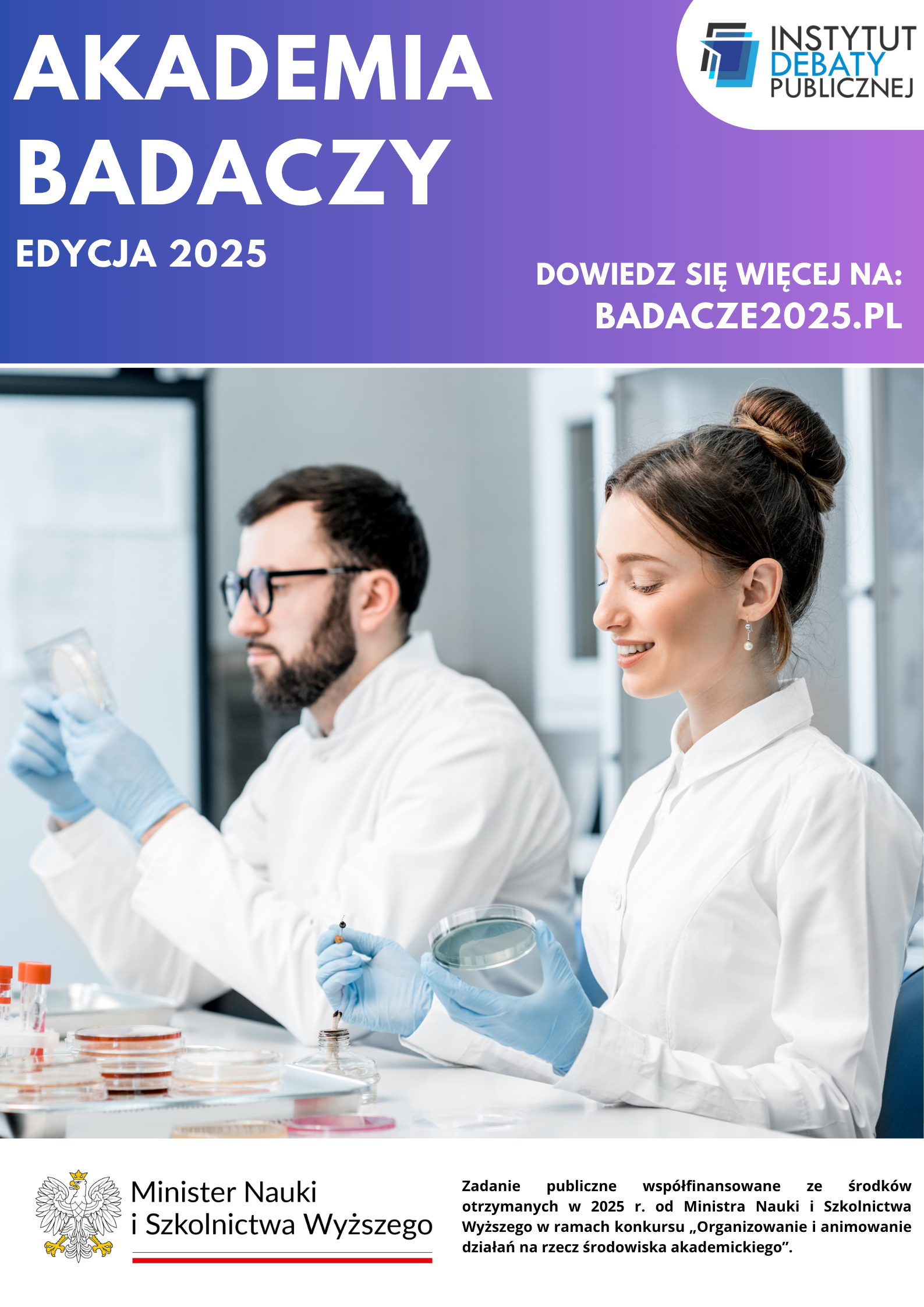 Akademia Badaczy dla studentów i doktorantów
