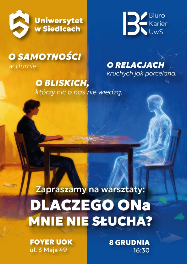 Warsztaty "Dlaczego ONa  mnie nie słucha?"