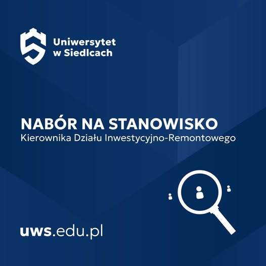 Kierownik Działu Inwestycyjno-Remontowego